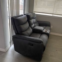 2 Person Recliner Couch 