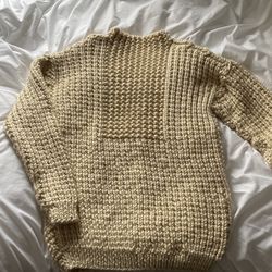 Hand Knit Ladies Sweater