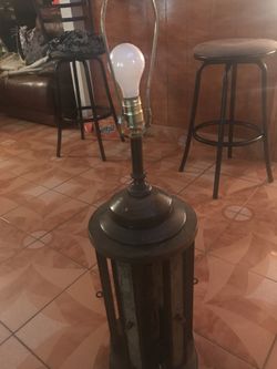 Antique lamp (good condition everything works)