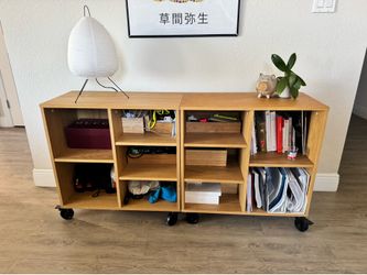 2 IKEA RAVAROR SHELF UNITS HALF PRICE