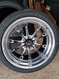 20" WELD RACING WHEELS WITH TIRES
