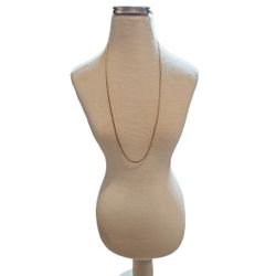 Vintage Gold Toned Thin Strand Necklace