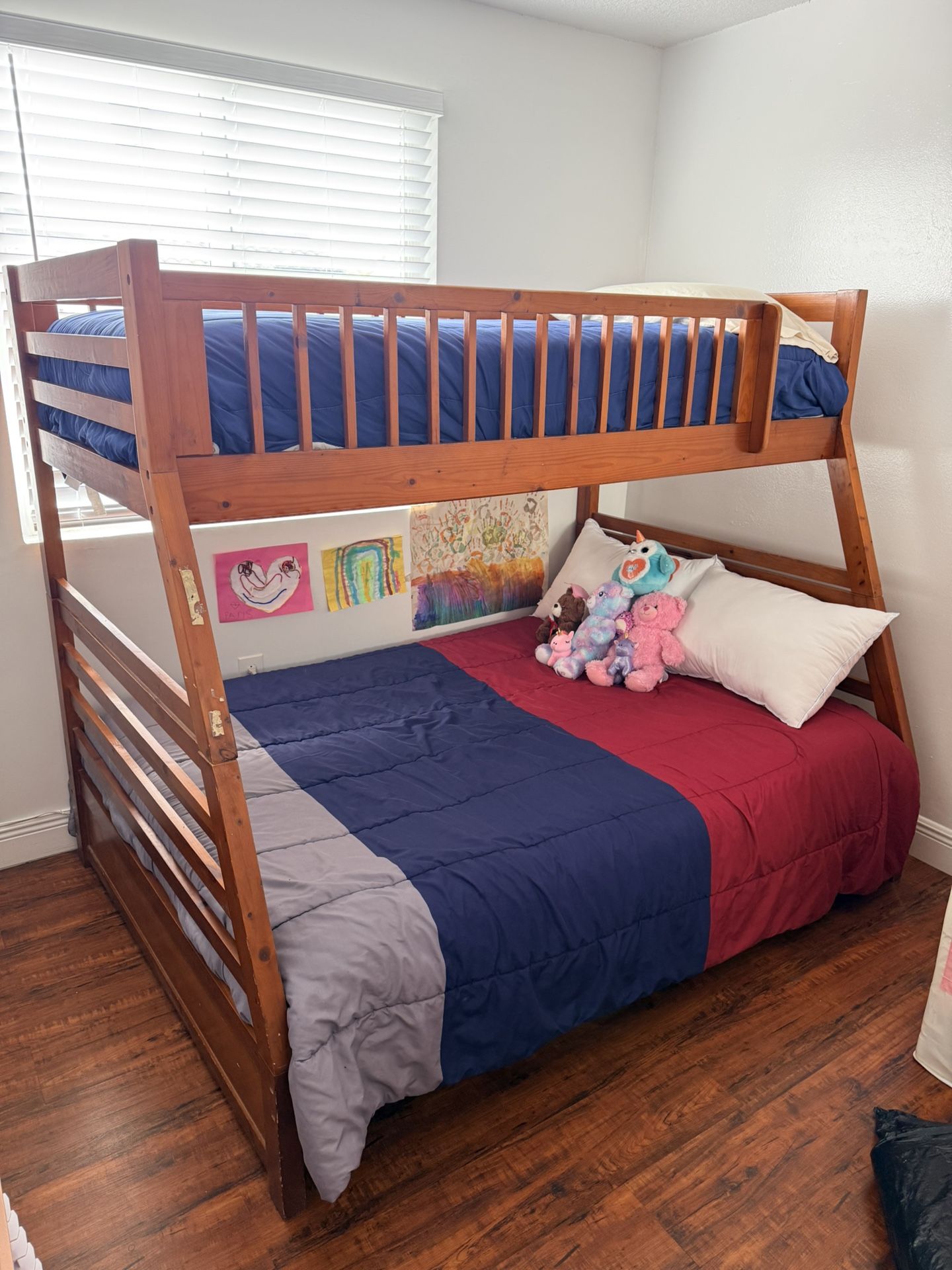 Bunk Wood Bed Twin And Full
