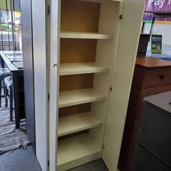 New Large 2 Door Shelving Storage Kitchen Pantry Cabinet Available In Other Colors Come Visit Our Store In Paramount 