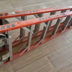 Werner Twin Platform Stepladder