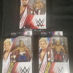 Wwe Cody Rhodes Elite  Figures 