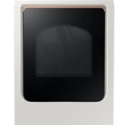 Samsung 7.4 cu. ft. Vented Smart Electric Dryer in Ivory with Steam Sanitize+