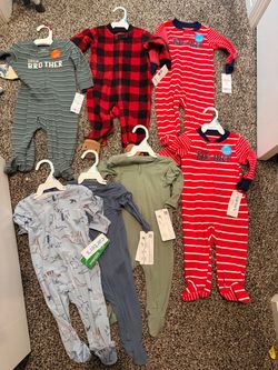 Size 6 months pjs new $5 each