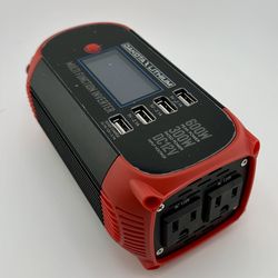 Dakota Lithium Multi Function 300W Power Inverter DC 12V to 110V AC Converter