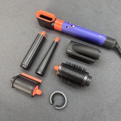 Dyson hair straightening comb, curling iron, hair straightener
