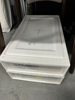 2 Storage Containers 