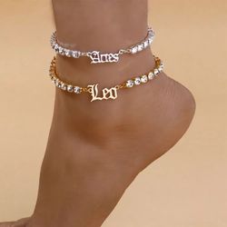 Jewelry  Zodiac Ankle bracelets 