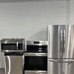 Stainless Steel Kitchen Appliances 