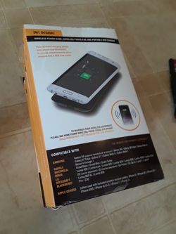 Wireless charging pad smart phone