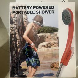 Battery Powered Portable Shower 