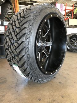 24x14 fuel Mavericks on 35125024 Fuel Tires... payment options available....