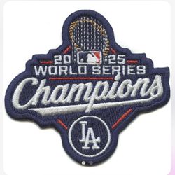 Embroidered Dodgers Patch 