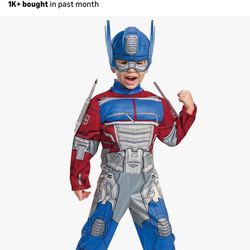 Toddlers Transformer Optimus Prime Costume 