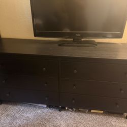 Modern Black Dresser 
