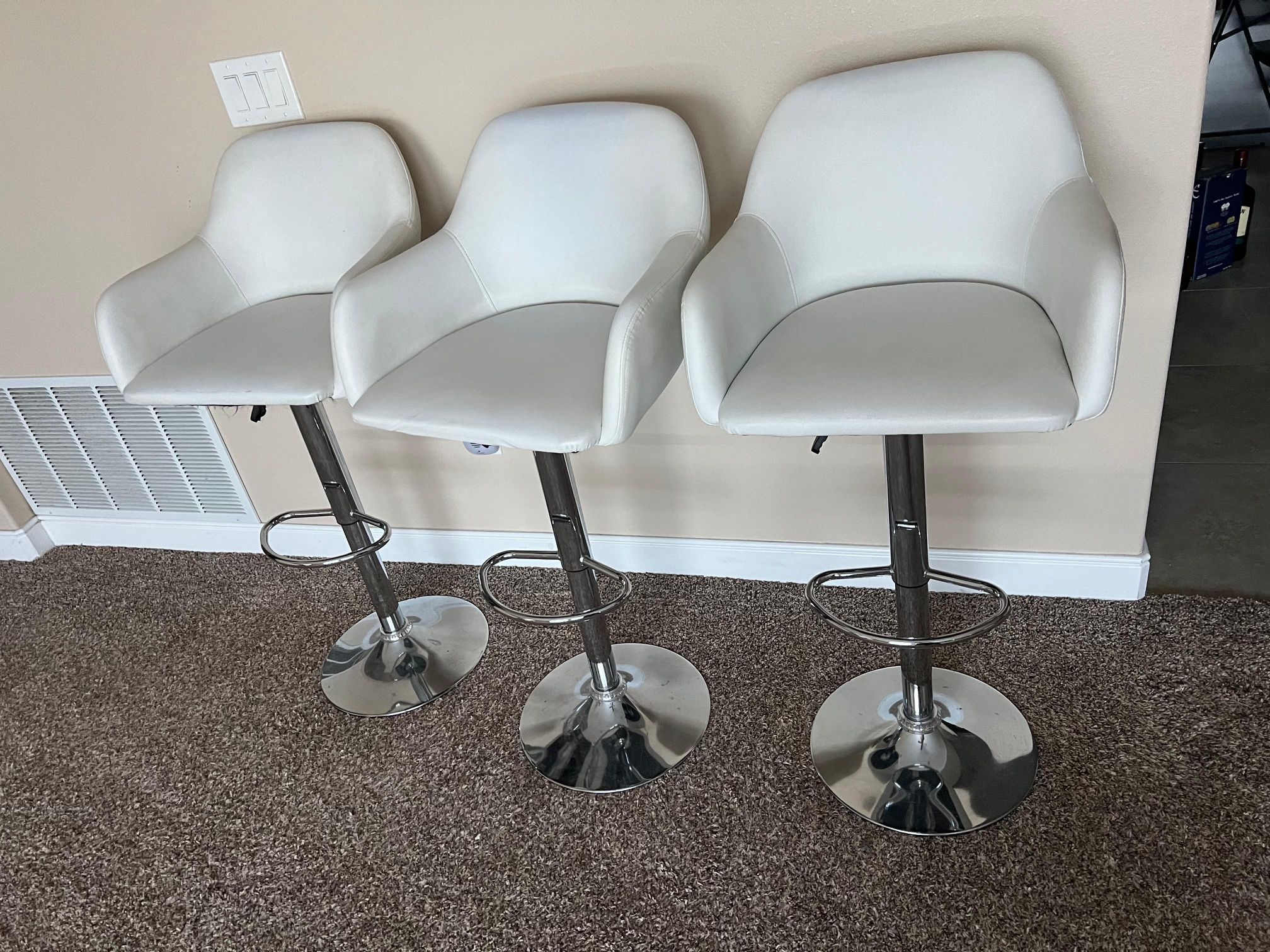 White Barstools