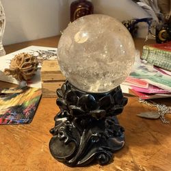 ✨ Clear Quartz Sphere 