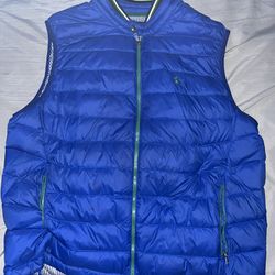 Polo Ralph Lauren Zip Up Vest Size XL READ DESCRIPTION 