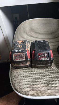 Milwaukee batteries