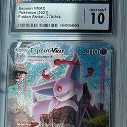 CGC 10 Espeon Vmax Alt FT