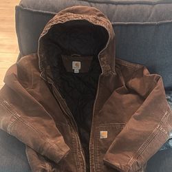 Medium Brown Carhartt Jacket