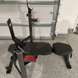 Bench and Rack Set