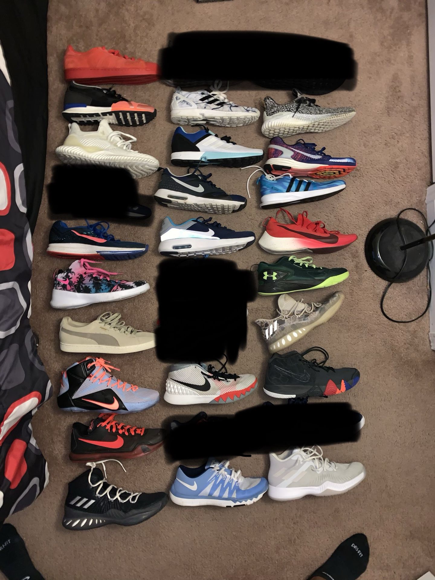 Nike and Adidas Shoes (Sizes 9.5-12)