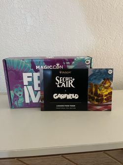 MTG Magic The Gathering Festival In A Box Amsterdam 2026 LE New Sealed With Garfield Promo