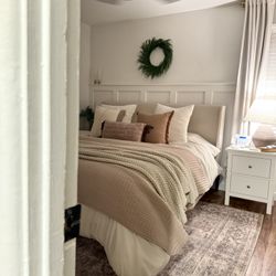 King Size Bed Frame & Headboard