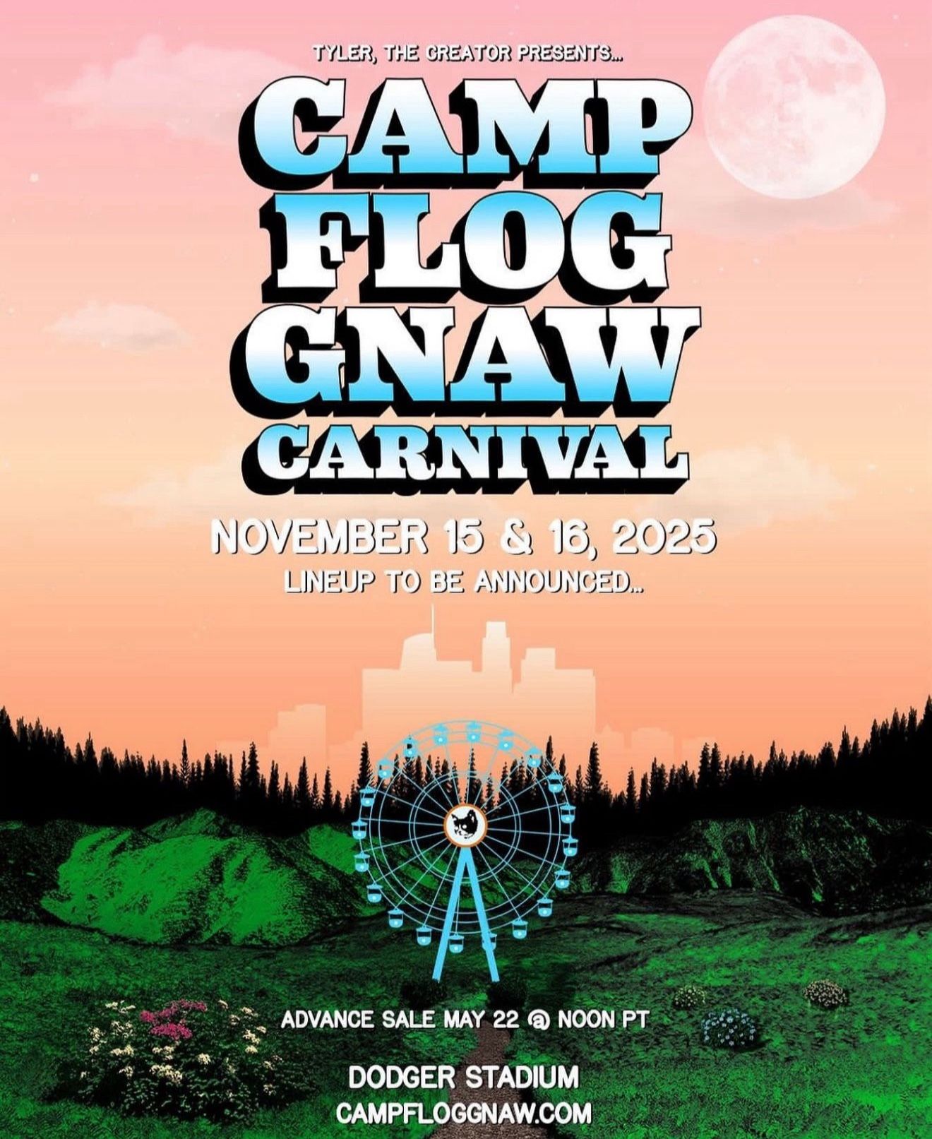 CAMP FLOG GNAW TICKETS 2 DAY GA - THREE AVAILABLE