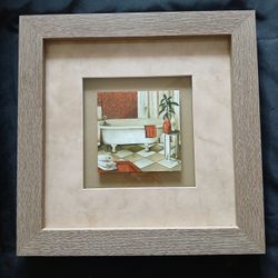 3-Piece Bathroom Wall Decor