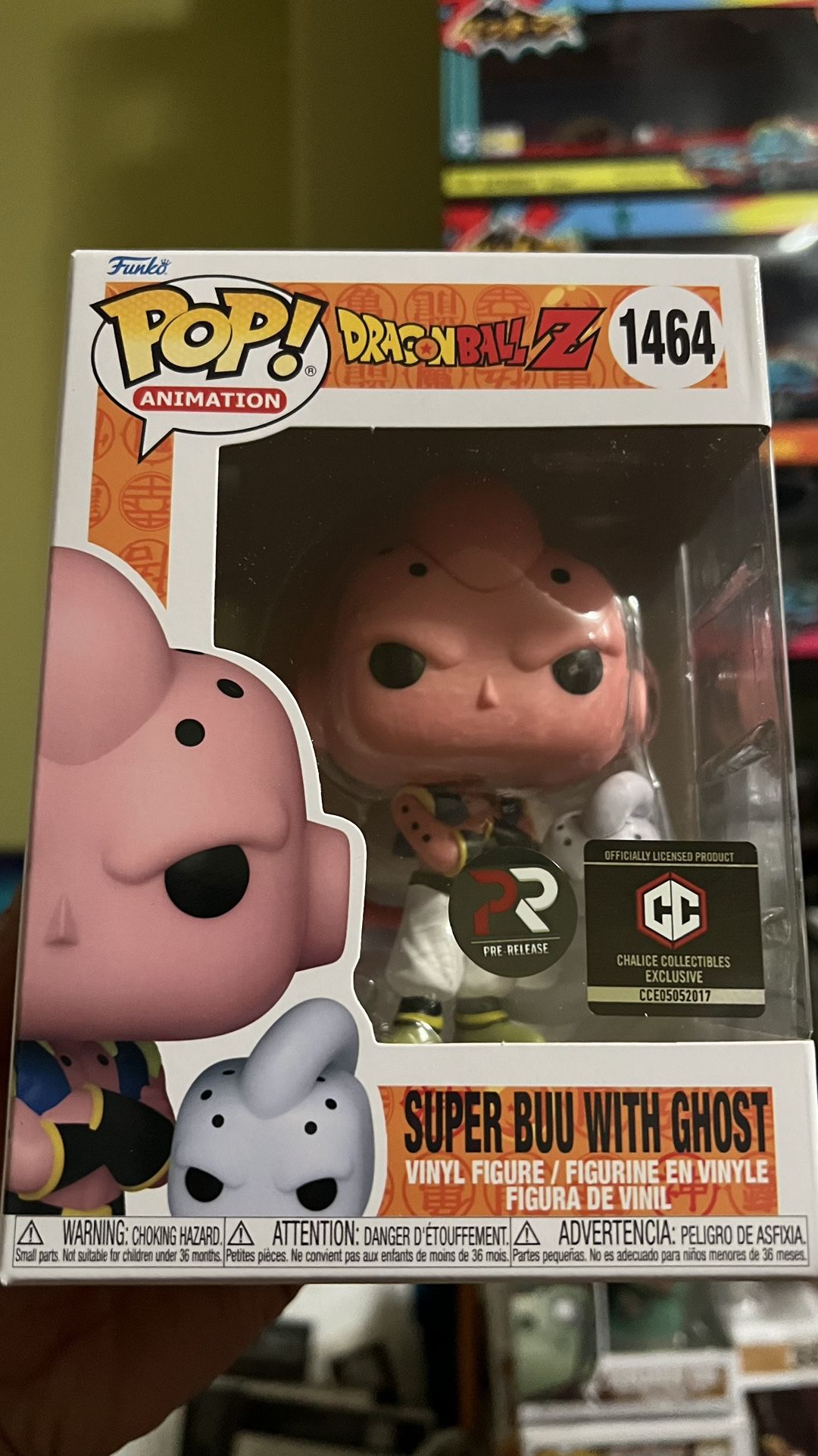 Dragon Ball Z Super Buu with Ghost Funko Pop