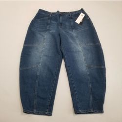 Steve Madden Women XL Barrel Jeans NWT