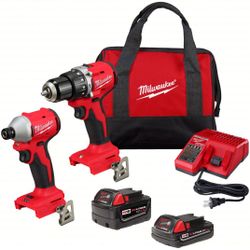 Milwaukee drill set