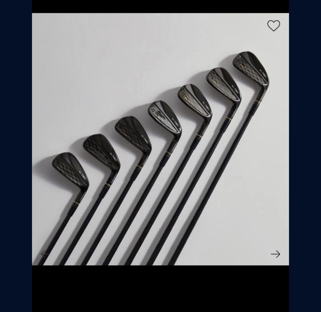 KITH FOR TAYLORMADE K790 IRON FULL SET Right Hand Brand new Cash only