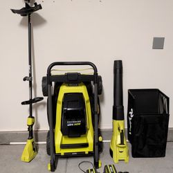 Ryobi Lawn Care Set
