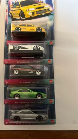 Hot Wheels JDM 5-Car Set Sealed