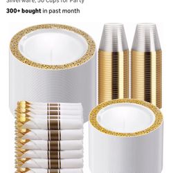 350 Pice Gold Set For Party 