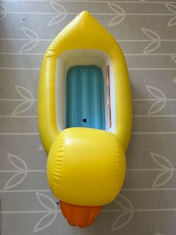Inflatable Ducky Baby Bath Tub