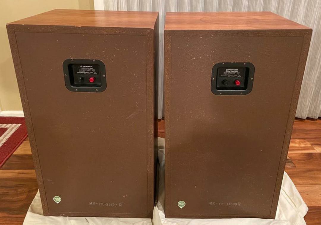 Pair of Vintage Pioneer HPM-100 Speakers 200 Watt Version