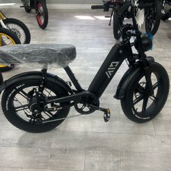 700 Total For Hydraulic Brake Full Suspension Moped Style Ebike 