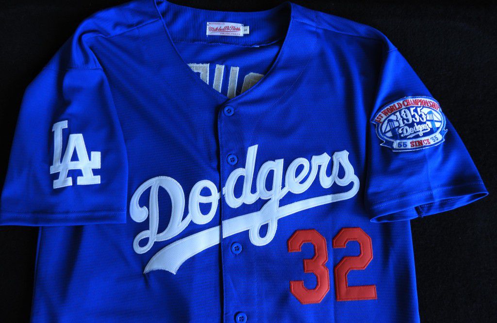 MEN'S DODGERS #32 KOUFAX (THROWBACK 1955 JERSEY for