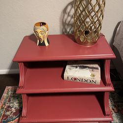 Red Nightstand 