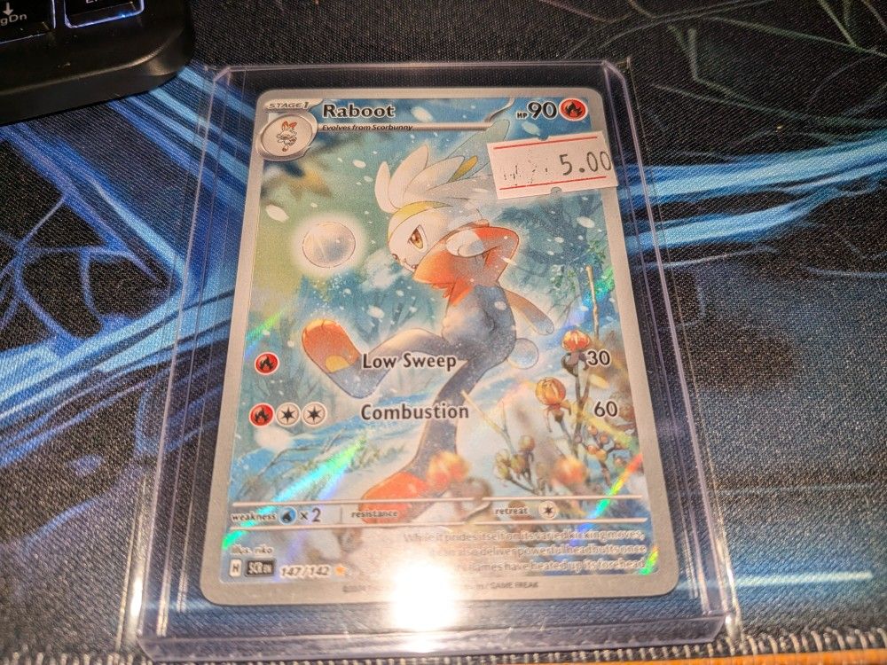 Raboot 147/142 Stellar Crown Pokemon