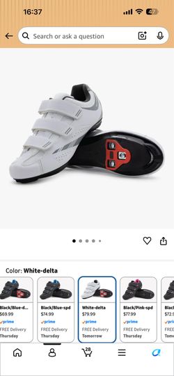 BRAND NEW Tommaso Women's Cycling Shoes (Size 6) w/ Delta Cleats - Peloton Ready!