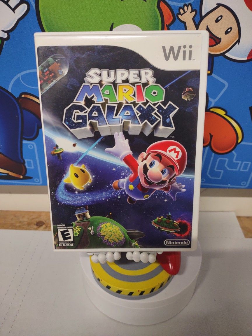 Super Mario Galaxy Nintendo Wii CIB Clean And Tested